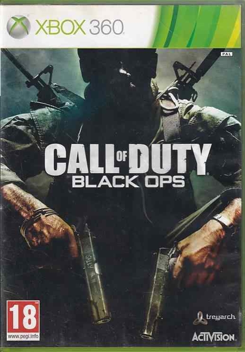 Call of Duty Black Ops - XBOX 360 (B Grade) (Genbrug)